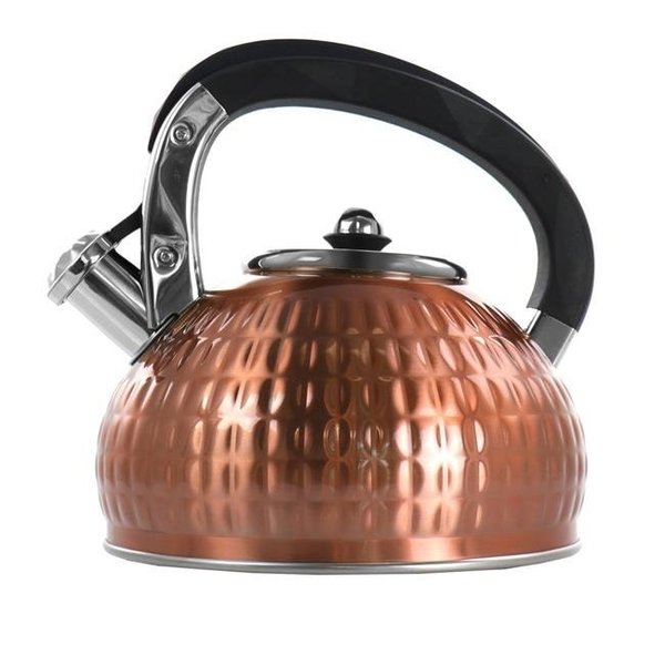 Megachef Megachef MGKTL-1052 3 Liter Stovetop Whistling Kettle; Copper MGKTL-1052